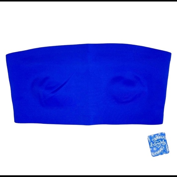NWT Free People Nina Bandeau Blue Flame Small - Picture 4 of 4